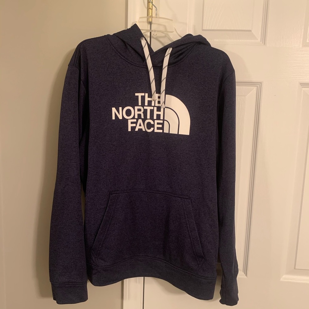 Blue North face Hoodie